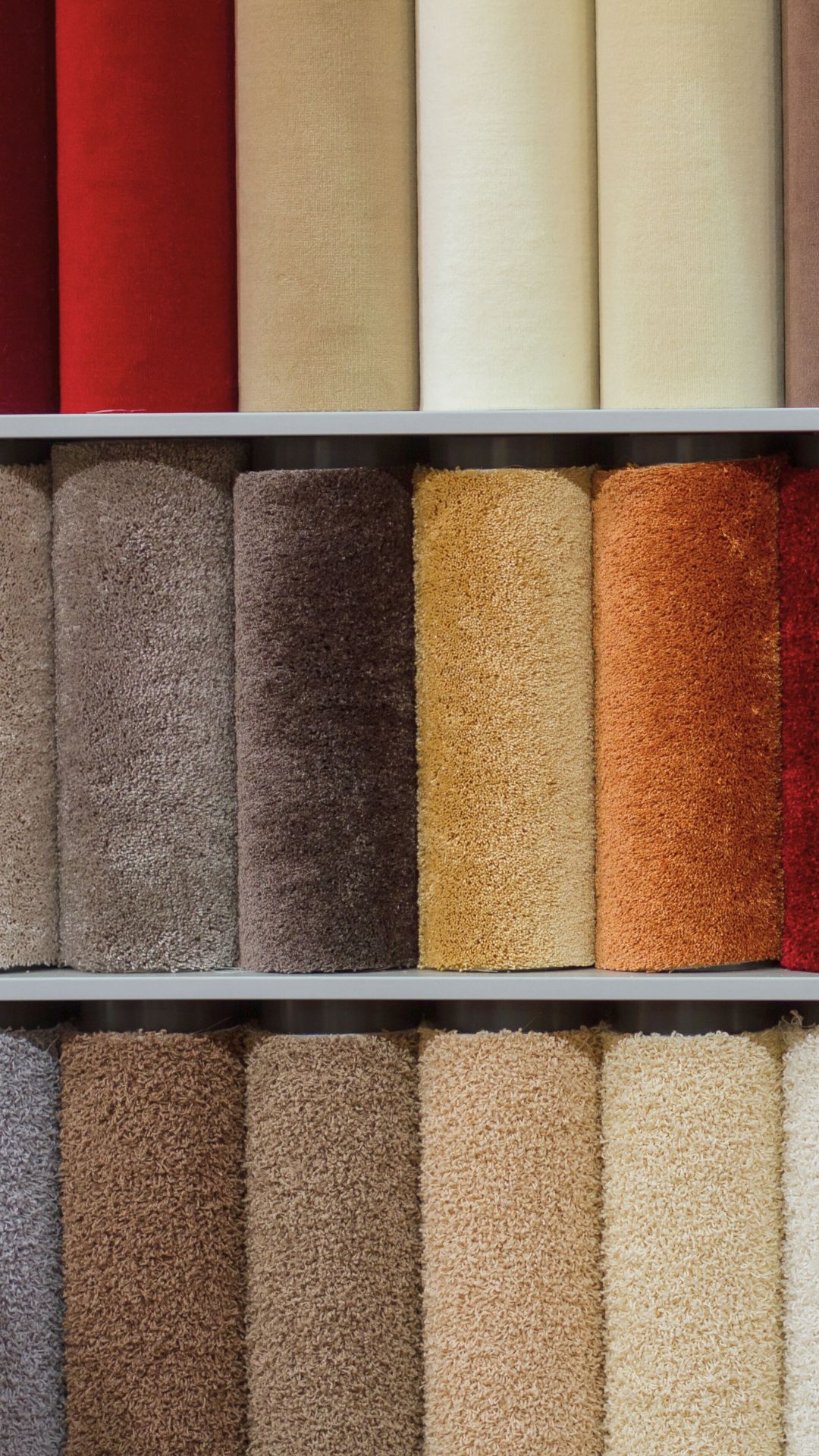 Tessuti e colori dei tappeti versione mobile