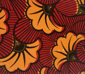 tessuto Vlisco Fleur de Mariage