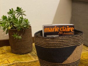 Ceste in sisal fatte a mano in Kenya 
